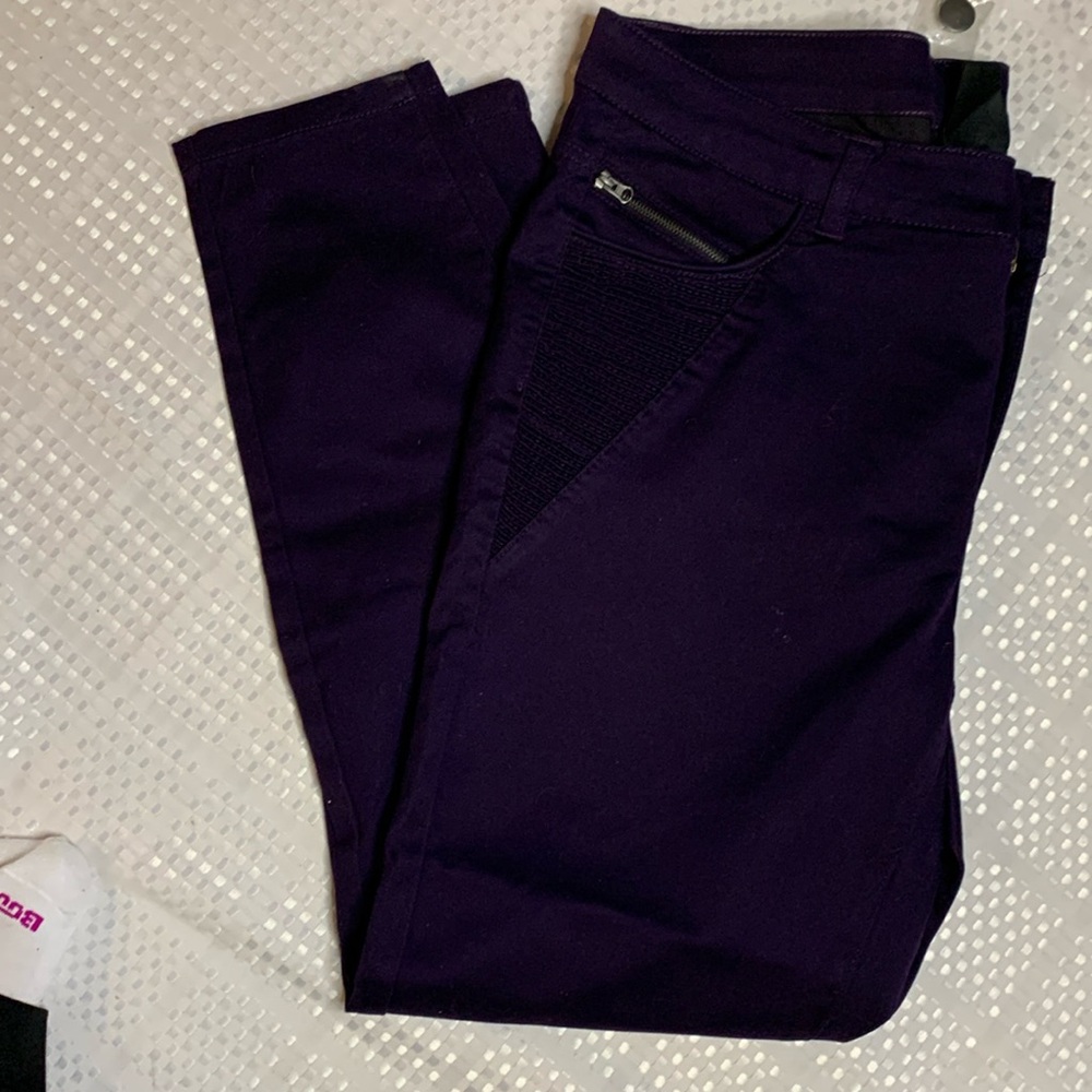 Love and Legend women’s pants, purple, size 16.